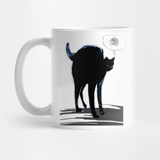 Anxious Cat Mug